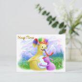 Carte Postale Le Roi Monty S'Embrasse (Debout devant)