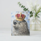 Carte Postale Le roi Otto van Otterburg, premier de son nom (Debout devant)