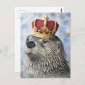 Carte Postale Le roi Otto van Otterburg, premier de son nom (Devant / Derrière)