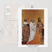 Carte Postale Le Roi Richard Ii D'Angleterre Par Le Maître De Wi (Devant / Derrière)