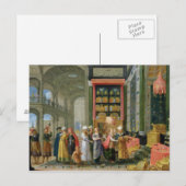 Carte Postale Le roi Salomon et la reine de Saba (Devant / Derrière)