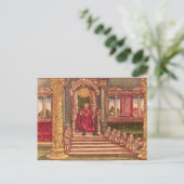 Carte Postale Le roi Salomon sur son trône, 1ère édition (Debout devant)