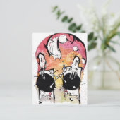 Carte Postale le rôle (Debout devant)