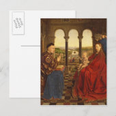 Carte Postale Le Rolin Madonna, c.1435 (Devant / Derrière)