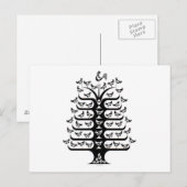 Carte Postale Le Rooster gouverne la racine (Devant / Derrière)