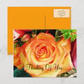 Carte Postale Le Rose_ (Devant / Derrière)