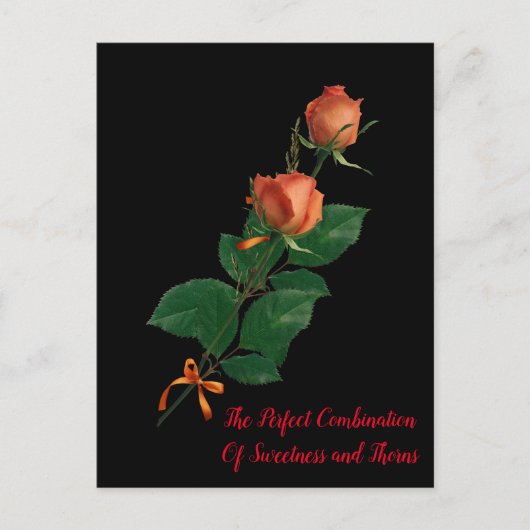 Carte Postale Le Rose (Devant)