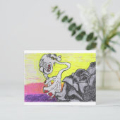 Carte Postale Le Rose (Debout devant)