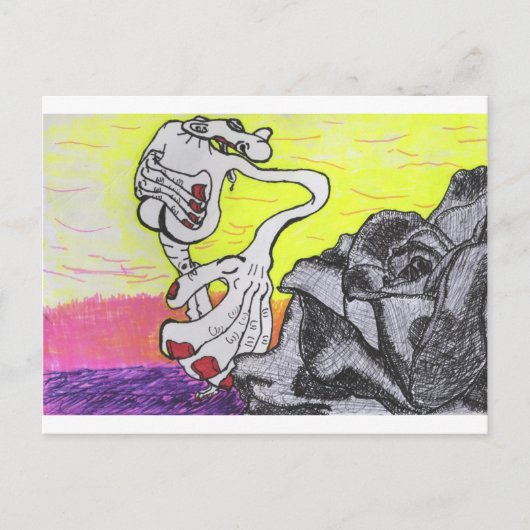 Carte Postale Le Rose (Devant)