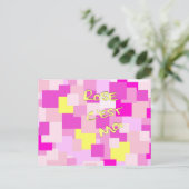 Carte Postale Le rose est moi (Debout devant)