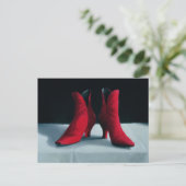 Carte Postale Le rouge initialise 1995 (Debout devant)