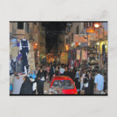 Carte Postale Le rythme du marché de Louxor (Devant)