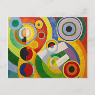Carte Postale Le rythme, la joie de vivre   Robert Delaunay