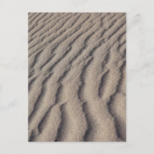 Carte Postale Le sable du désert se répand (Devant)