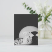 Carte Postale Le sac d'argent (Debout devant)