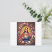 Carte Postale Le Sacré-Cœur de Jésus (Debout devant)