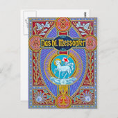 Carte Postale Le sacré messager-sacrifice (Devant / Derrière)