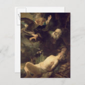 Carte Postale Le sacrifice d'Abraham, 1635 (Devant / Derrière)