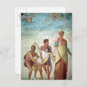 Carte Postale Le Sacrifice de l'Iphigénie (Devant / Derrière)