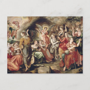 Carte Postale Le Sage et les Vierges stupides