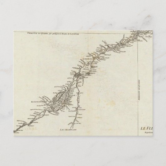 Carte Postale Le Saint-Laurent au Canada (Devant)