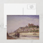 Carte Postale Le Saône à Lyon, 1875 (Devant / Derrière)