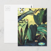 Carte Postale Le saut du lapin par Amadeo de Souza-Cardoso (Devant / Derrière)