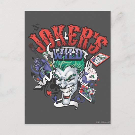 Carte Postale Le sauvage du Joker (Devant)