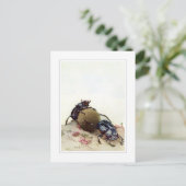 Carte Postale Le scarabée (Debout devant)