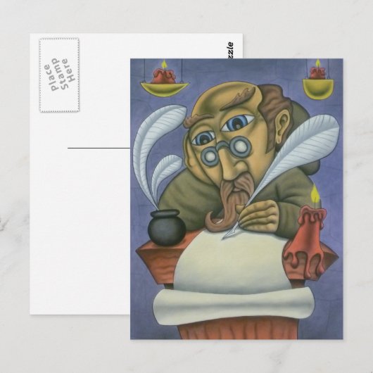 Carte Postale Le scénario (Devant / Derrière)