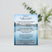 Carte Postale Le Seigneur est mon Psaume berger 23 (Debout devant)