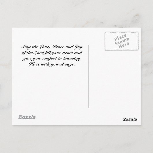 Carte Postale Le Seigneur Vous Bénit, Numéros 6:24, Design Celti (Dos)