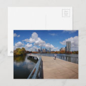 Carte Postale Le sentier de promenade du lac Ladybird à l'automn (Devant / Derrière)