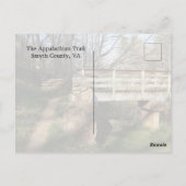 Carte Postale Le sentier des Appalaches (Dos)