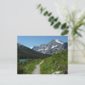 Carte Postale Le sentier du lac Josephine avec la guilde du mont (Debout devant)
