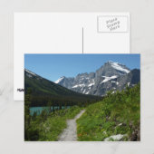 Carte Postale Le sentier du lac Josephine avec la guilde du mont (Devant / Derrière)