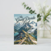 Carte Postale Le sentier Great Divide Canada (Debout devant)