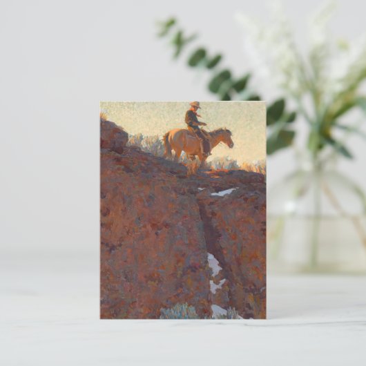 Carte Postale Le sentier solitaire de Maynard Dixon (Debout devant)