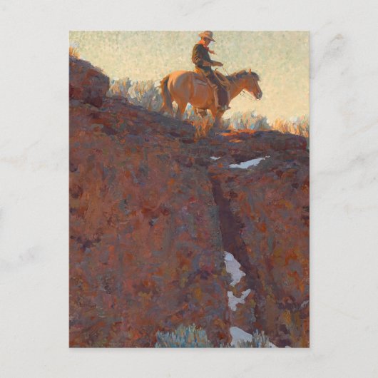 Carte Postale Le sentier solitaire de Maynard Dixon (Devant)