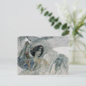 Carte Postale Le Seraphe à six ailes du Prophète (Debout devant)