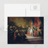 Carte Postale Le serment de Louis-Philippe (Devant / Derrière)