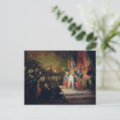 Carte Postale Le serment de Louis-Philippe (Debout devant)