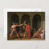 Carte Postale Le serment d'Horatii, 1784 (Devant / Derrière)