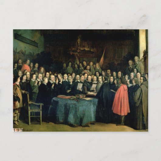 Carte Postale Le serment du serment de ratification (Devant)
