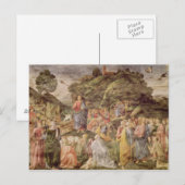 Carte Postale Le Sermon sur le Mont, de la Sixtine (Devant / Derrière)