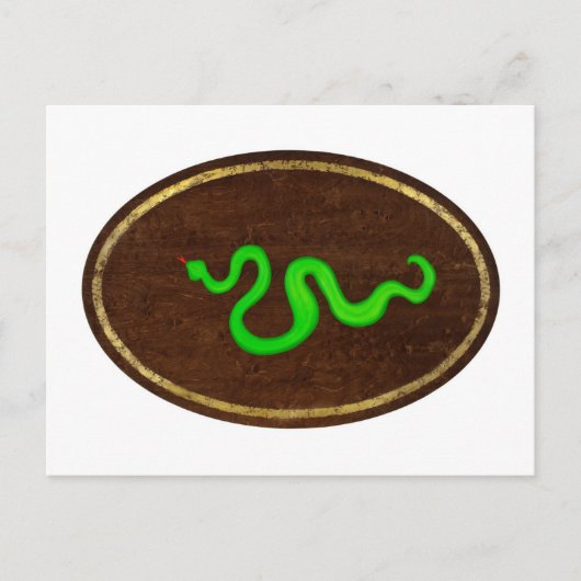 Carte Postale Le serpent 2009 (Devant)