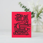 CARTE POSTALE LE SERPENT MAYEN DIEU (Debout devant)