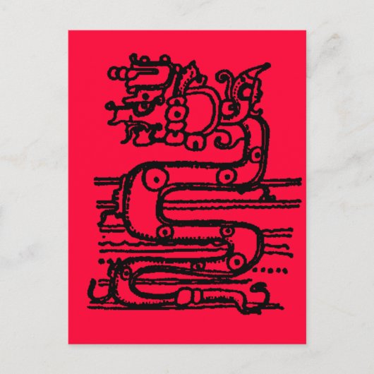 CARTE POSTALE LE SERPENT MAYEN DIEU (Devant)