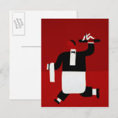 Carte Postale Le serveur 1998 (Devant / Derrière)