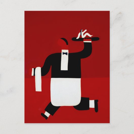 Carte Postale Le serveur 1998 (Devant)